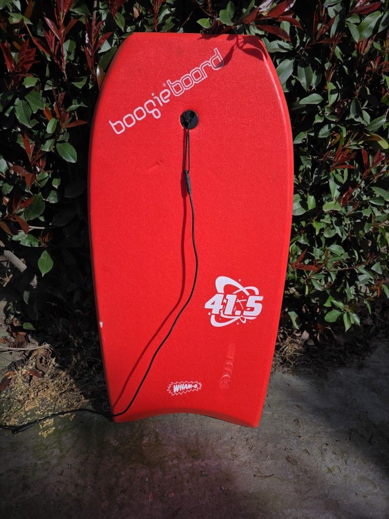 Red Boogie Boards 41.5 Wham-O
