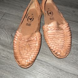 Pink Mexican Huaraches