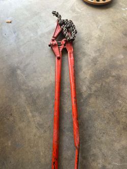 Cast iron pipe cutters