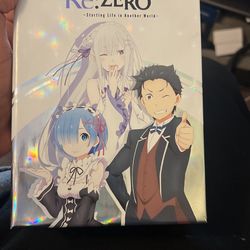 Re Zero Blue Ray Season 1 Part 1