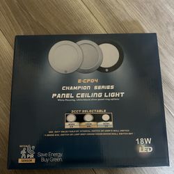 Sensor Light 18W Adjustable LED Panel Light with Sensor - Brand New