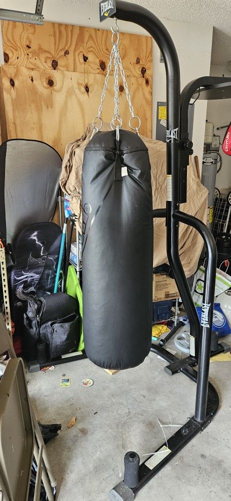 Boxing Stand With Punching And Speed Bag