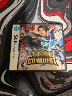 Pokemon Conquest Nintendo DS Complete In Box CIB Tested Authentic w/ Manual & Inserts
