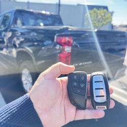 Chevrolet Silverado 4 Button Universal Key Fob