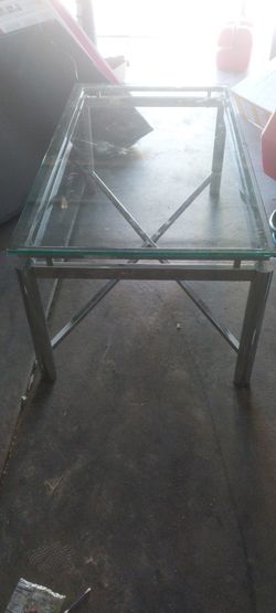Glass Center Table 