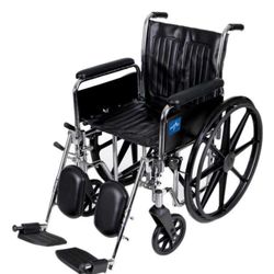 Medline excel 2000 18” Wide Seat Wheelchair