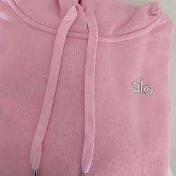 Alo Light Pink Hoodie