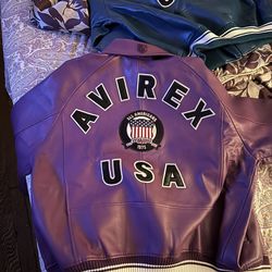 Avirex Leather Jackets 100% Authentic 