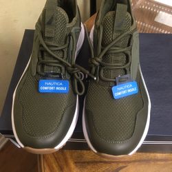 Tenis Nuevos Size 9.5 De Hombre Marca Nautica New Never Used 
