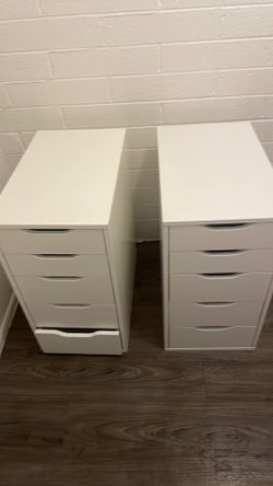 2 (two) IKEA Alex 5 drawer