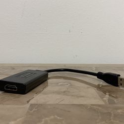 USB 3.0 to HDMI display adapter to connect TV / monitor with laptop  / desktop  / tablet