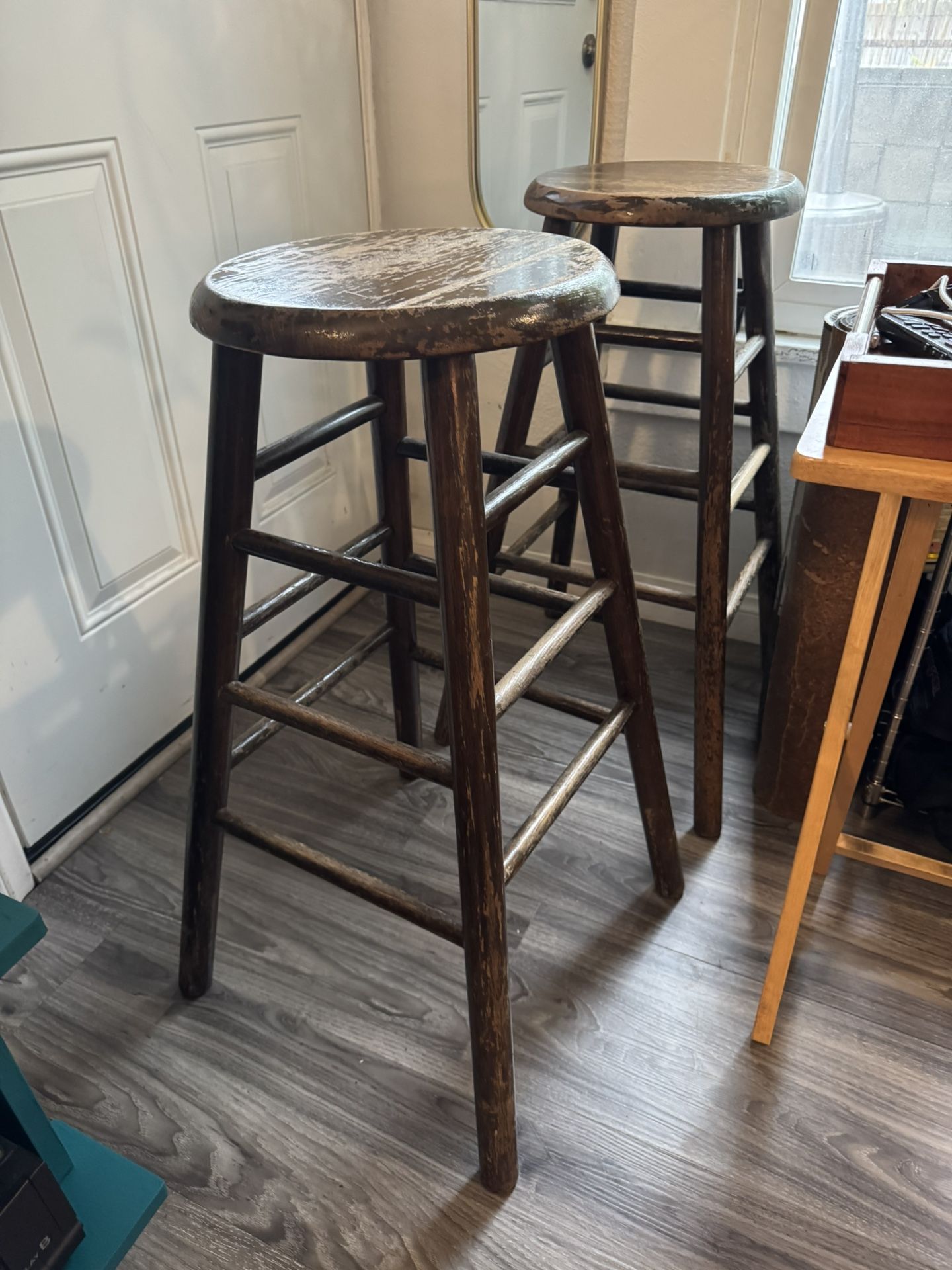 Two stools