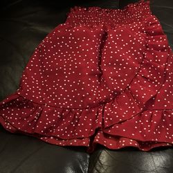 Skirt with ruffle size 5