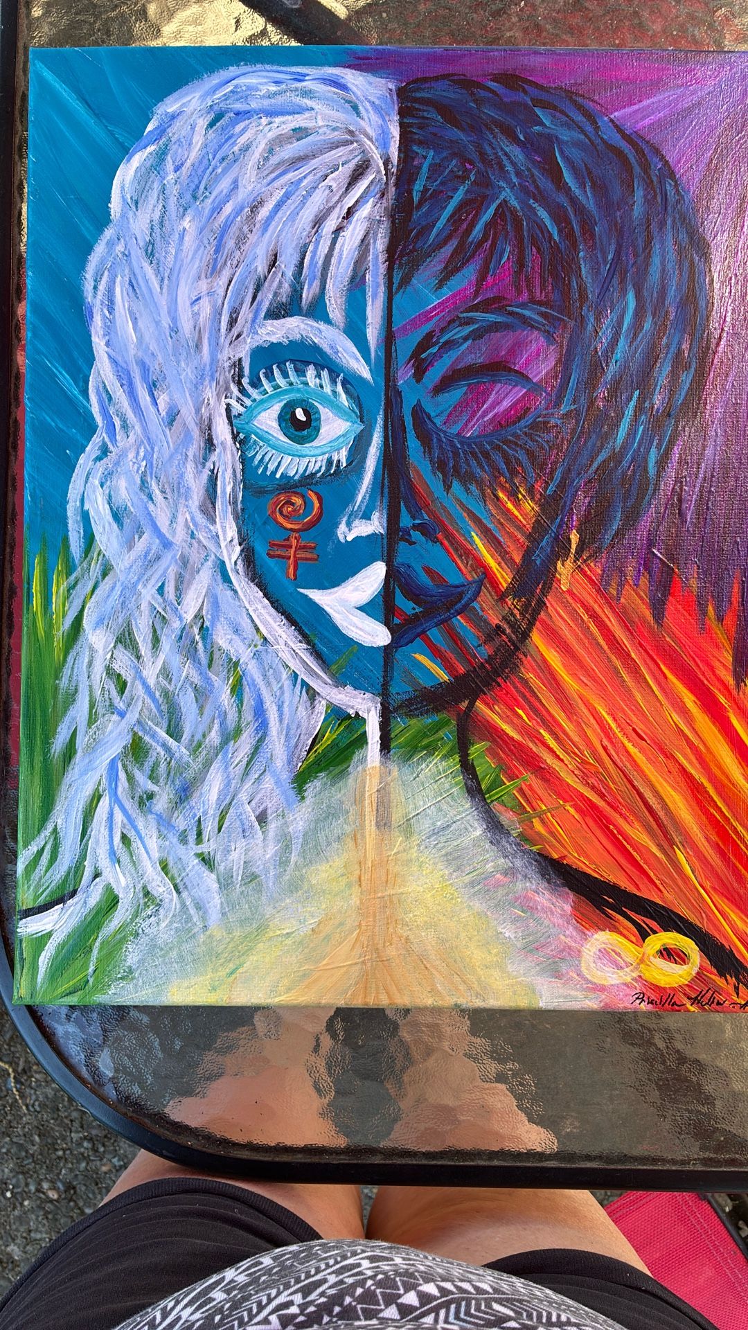 I Am Original Painting On Canvas