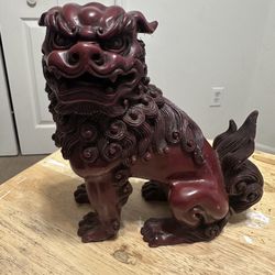 Reason Chinese Foo Dog Statue 