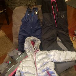 Kid Snow Clothes/boots