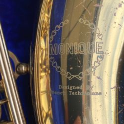 Monique Tenor Saxophone Good Playing Condition