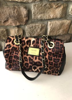 Designer Nicole Miller Shoulder Handbag Purse