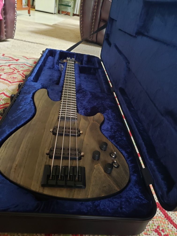 Schecter Apocalypse C4 bass guitar with brand new case