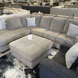 Altari 2 Piece Reversible Sectional. 2 Colors