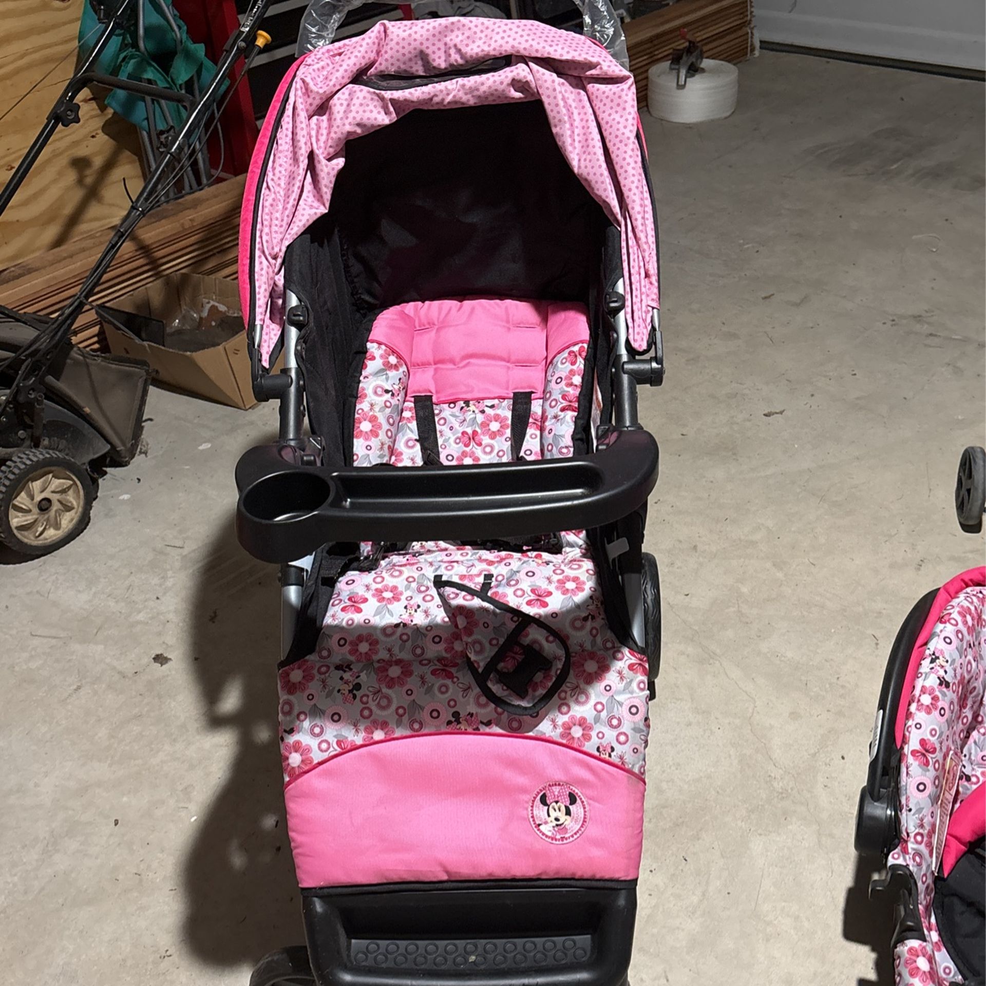 Minnie Mouse Stroller And Car Seat 