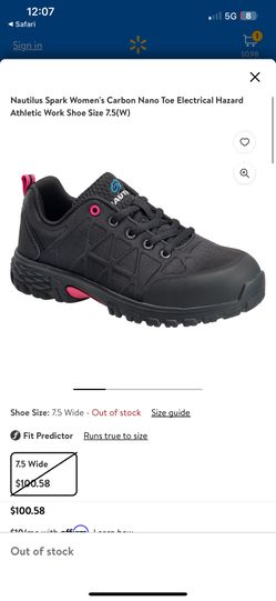 Woman Work Shoes Toe Electrical Hazard Protection 