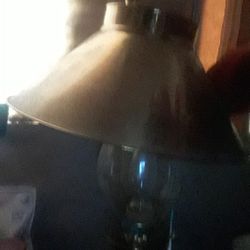 Brass Antique Clawfoot Lamp 