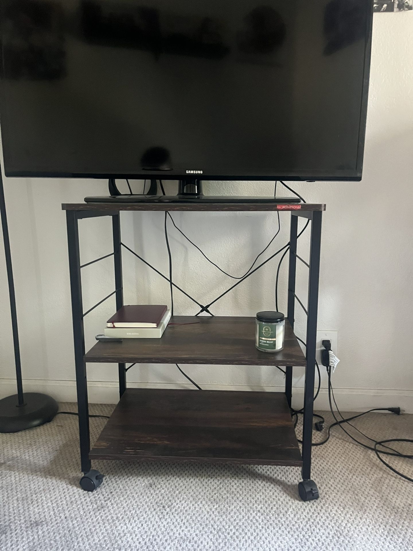 Night stand Tv Stand With Wheels