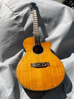Broken Epiphone guitar