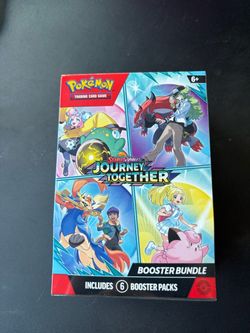 Pokémon Journey Together Booster Bundle – Factory Sealed