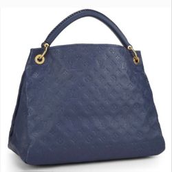 Blue Embossed Artsy MM