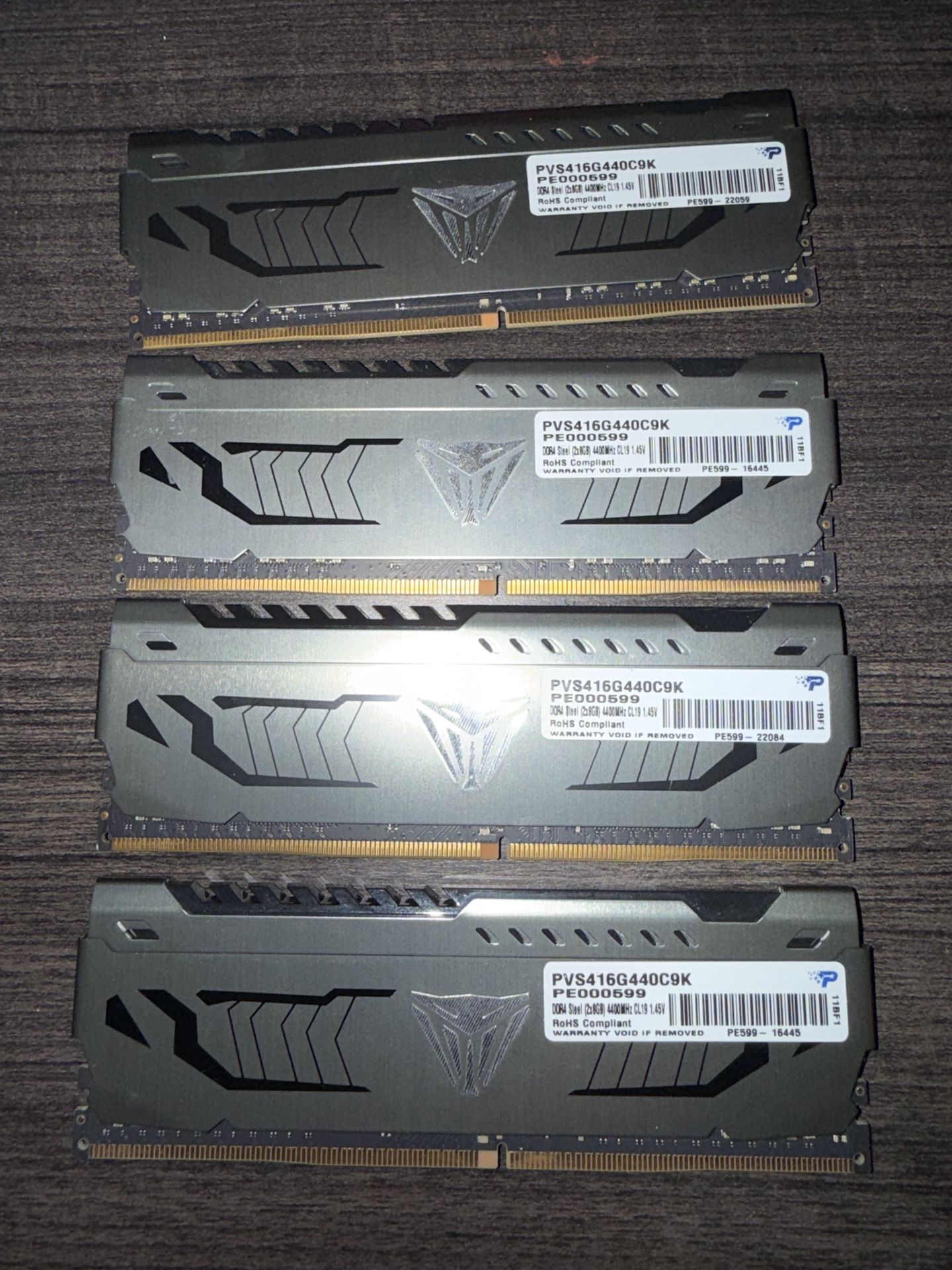 Patriot Viper 32GB 4400MHz DRAM For Desktop