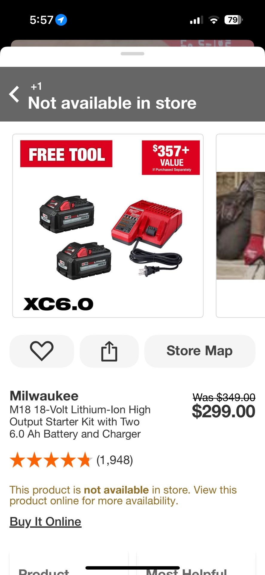Milwaukee Charger And Batteries