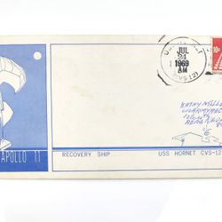 1969 “Apollo 11” USS Hornet CVS-12 Envelope