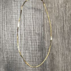 Cute gold necklace