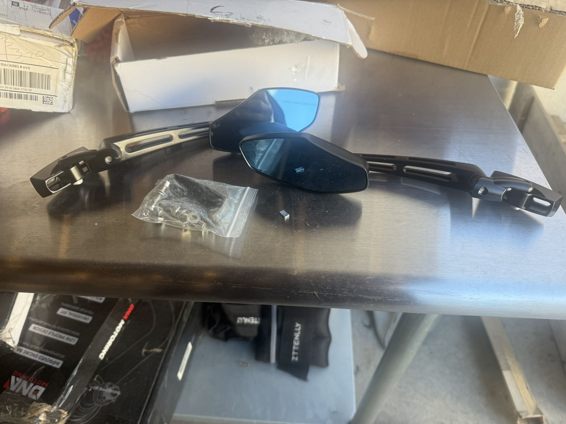 Universal Mirrors For Scooters Bikes Pair 