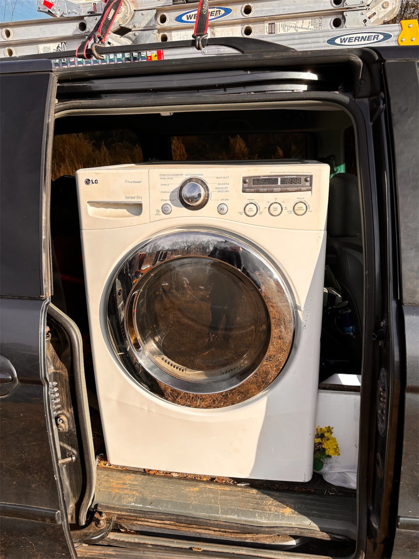 LG  Stackable Front-Load Washer & Electric Dryer Set