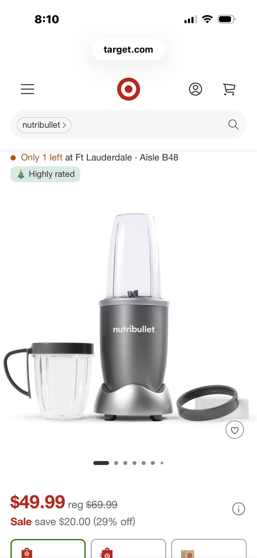 Magic Bullet Blender