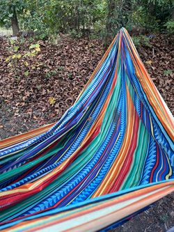 Hammock with straps