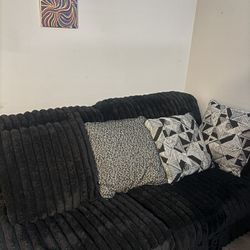 Black couch 