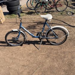 Vintage Cobra Folding Bike.