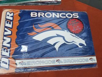 Broncos placemats