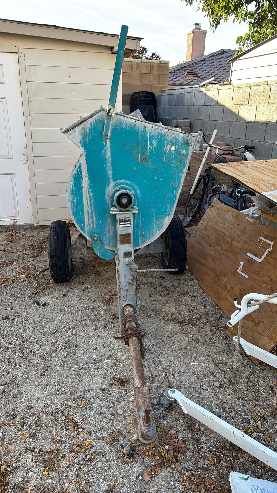 Cement And Stucco Mixer 