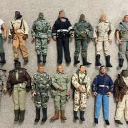 GI Joe 12” Action Figure Lot – 14