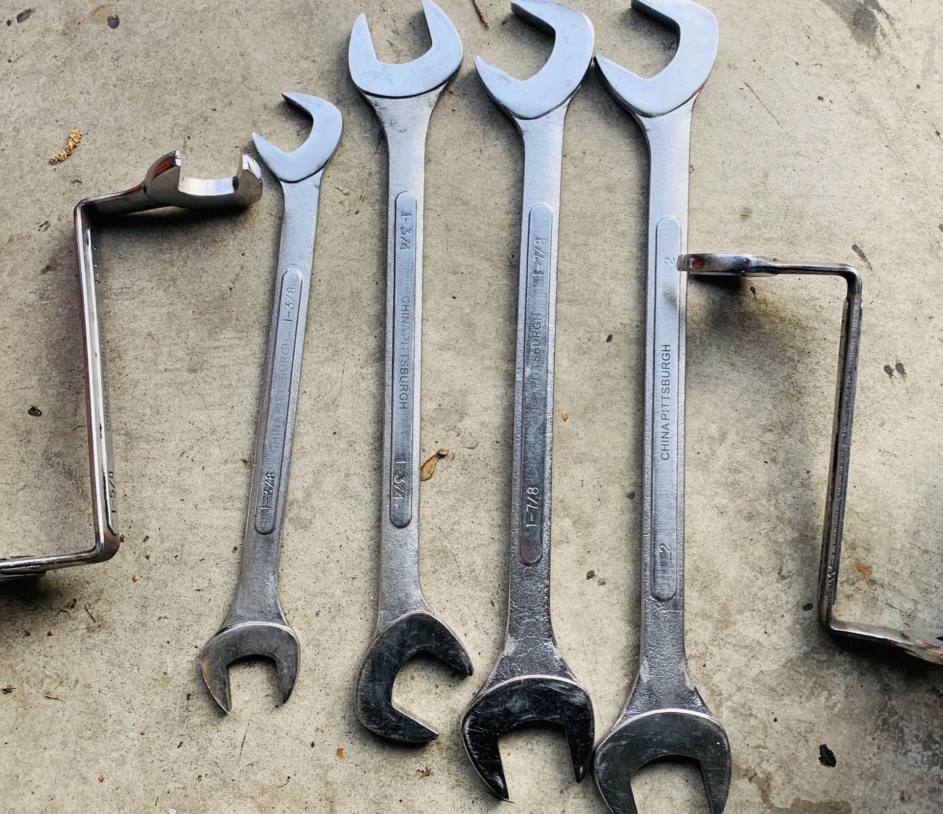SAE Jumbo Combination Wrench Set of 6