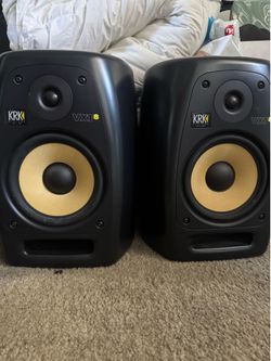 Krk VXT studio monitors