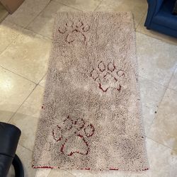 XL Long Dog Mat Runner Microfiber Chenille 