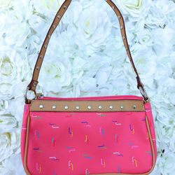 ✨ Y2K PINK MONOGRAM LETTER J BAG INITIAL J PURSE BAGUETTE RAINBOW ✨