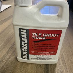 Quick Clean Acidic Tile Cleaner And Grout Cleaner