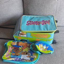 Scooby-doo Suitcase Vintage Set